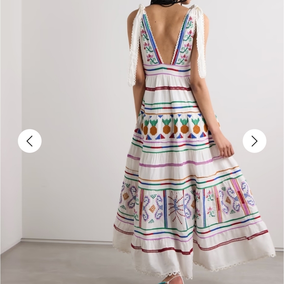 Farm Rio Embroidered Maxidress - Picture 5 of 5